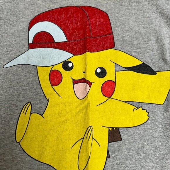 Men's We Love Fine Pokémon Pikachu Character T-Shirt. Size Medium - Picture 4 of 5